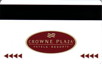 Hotel Keycard Crowne Plaza  Kuwait Back