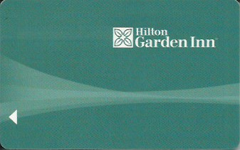 Hotel Keycard Hilton Garden Inn Generic Front