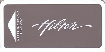 Hotel Keycard Hilton Generic Front