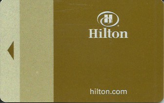 Hotel Keycard Hilton Generic Front