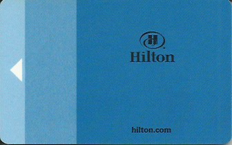 Hotel Keycard Hilton Generic Front