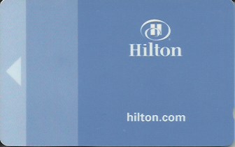 Hotel Keycard Hilton Generic Front