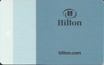 Hotel Keycard Hilton Generic Front