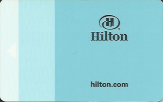 Hotel Keycard Hilton Generic Front