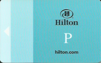 Hotel Keycard Hilton Generic Front