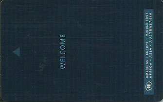 Hotel Keycard Hilton Generic Front
