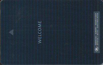 Hotel Keycard Hilton Generic Front