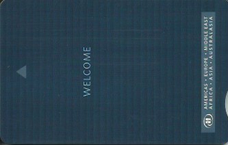 Hotel Keycard Hilton Generic Front