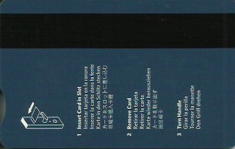 Hotel Keycard Hilton Generic Back