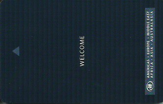 Hotel Keycard Hilton Generic Front