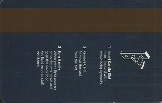 Hotel Keycard Hilton Generic Back