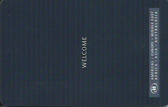 Hotel Keycard Hilton Generic Front