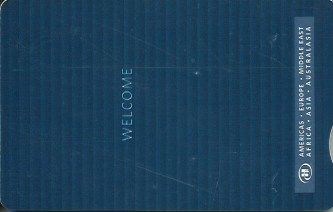 Hotel Keycard Hilton Generic Front