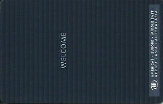 Hotel Keycard Hilton Generic Front