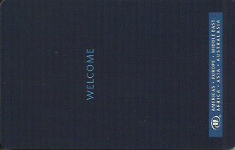 Hotel Keycard Hilton Generic Front