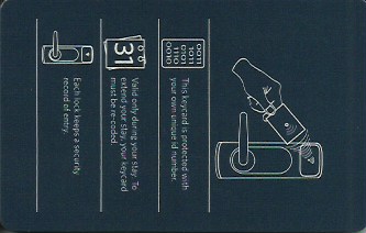 Hotel Keycard Hilton Generic Back