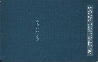 Hotel Keycard Hilton Generic Front