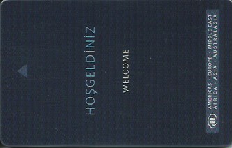 Hotel Keycard Hilton Generic Front