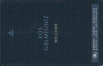 Hotel Keycard Hilton Generic Front