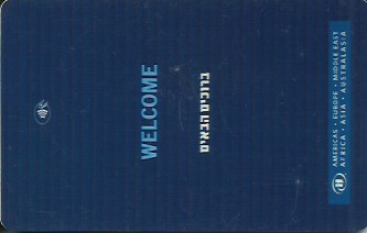 Hotel Keycard Hilton Generic Front