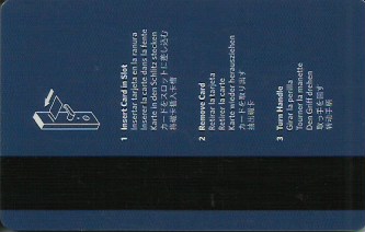 Hotel Keycard Hilton Generic Back