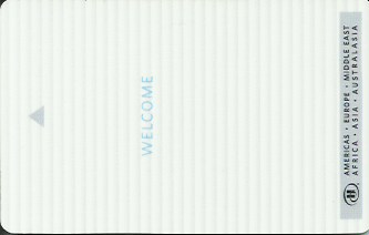 Hotel Keycard Hilton Generic Front