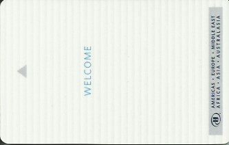 Hotel Keycard Hilton Generic Front