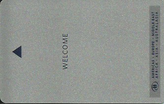Hotel Keycard Hilton Generic Front