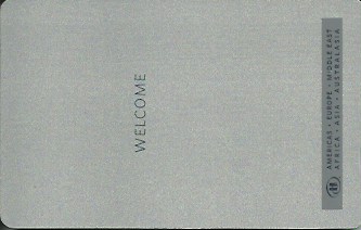 Hotel Keycard Hilton Generic Front