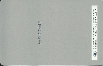 Hotel Keycard Hilton Generic Front