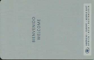 Hotel Keycard Hilton Generic Front
