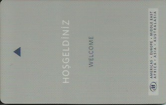 Hotel Keycard Hilton Generic Front