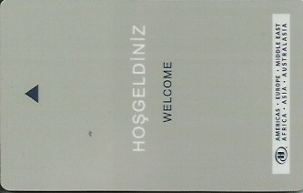 Hotel Keycard Hilton Generic Front
