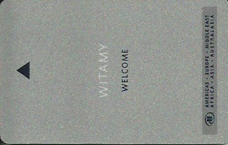 Hotel Keycard Hilton Generic Front
