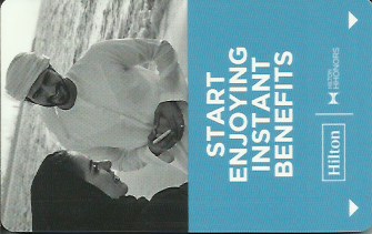 Hotel Keycard Hilton Generic Front