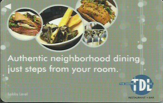Hotel Keycard Hilton Generic Front