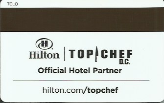 Hotel Keycard Hilton Generic Back