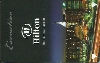 Hotel Keycard Hilton Boston U.S.A. Front