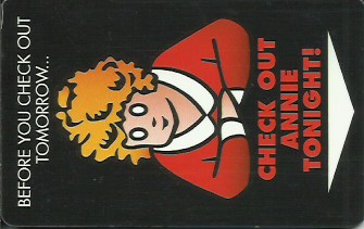 Hotel Keycard Hilton Broadway U.S.A. Front