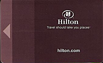 Hotel Keycard Hilton Budapest Hungary Front