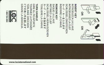 Hotel Keycard Hilton Curacao Netherlands Back