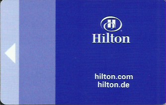 Hotel Keycard Hilton  Germany Front