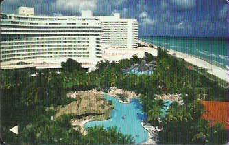 Hotel Keycard Hilton Fontainebleau France Front