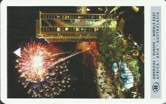 Hotel Keycard Hilton Hawai (State) U.S.A. (State) Front