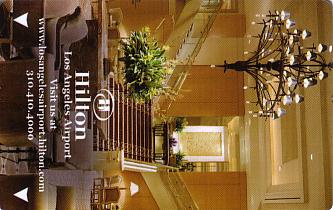 Hotel Keycard Hilton Los Angeles U.S.A. Front