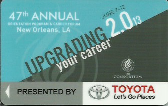 Hotel Keycard Hilton New Orleans U.S.A. Front