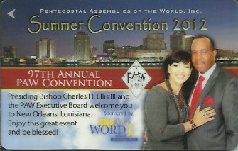 Hotel Keycard Hilton New Orleans U.S.A. Front