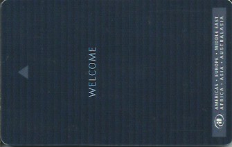 Hotel Keycard Hilton New York City U.S.A. Front