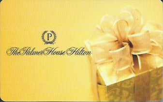 Hotel Keycard Hilton Palmer House U.S.A. Front