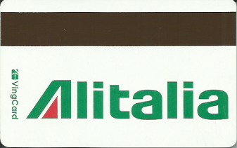 Hotel Keycard Hilton Rome Italy Back
